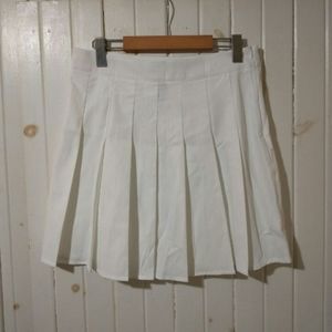 Shein High Waist Pleated Tennis Skirt